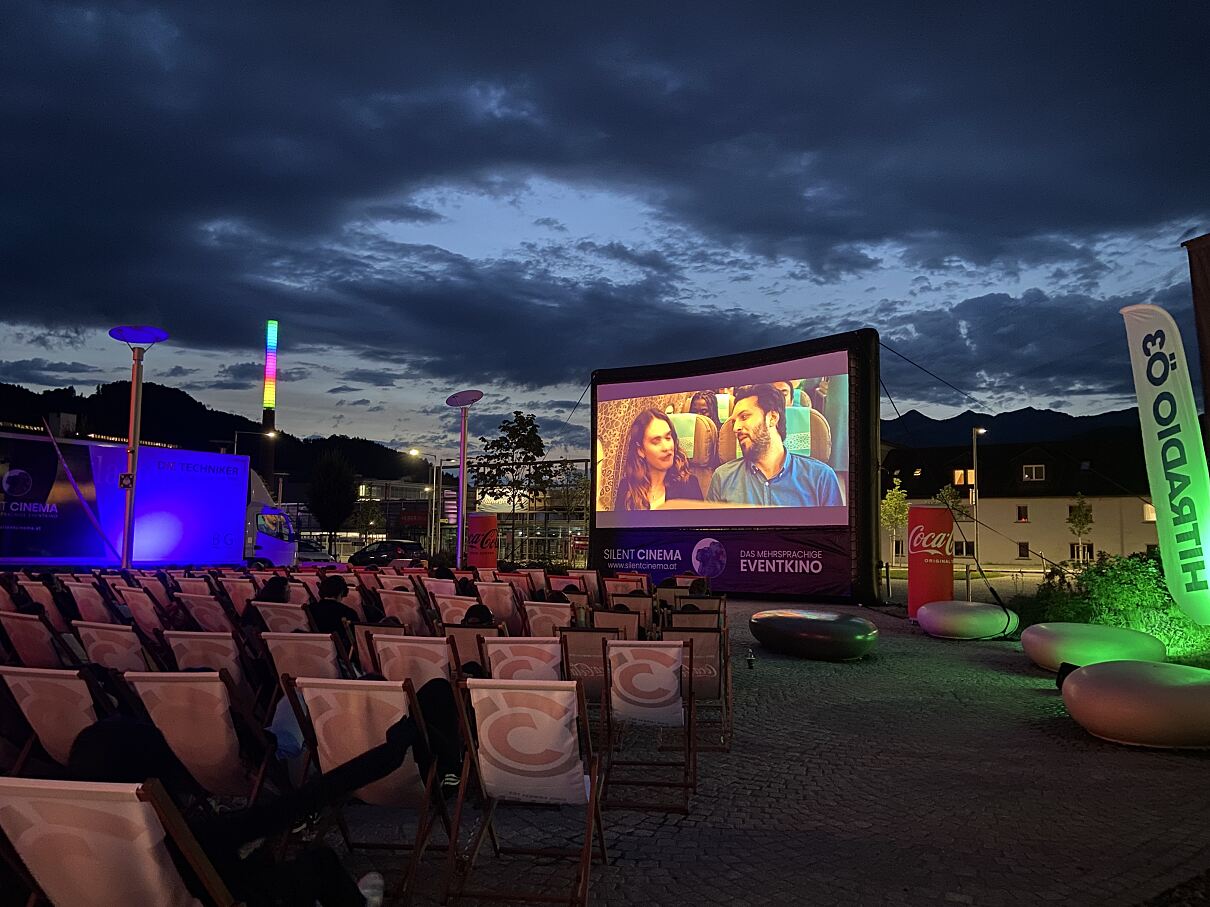 Am 6. September verwandelt sich der ZIMBAPARK Vorplatz in ein Open Air Kino.